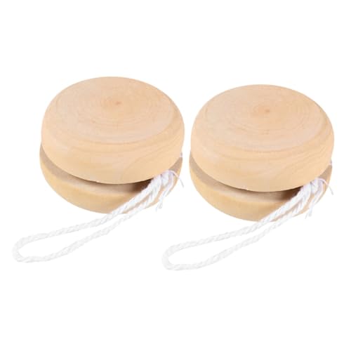 jojofuny 2 Stück Yoyo -ballspielzeug DIY-Graffiti- Professionelles Yoyo Partygeschenke Unfertiges Holzspielzeug Reaktionsfähiges Für Holz- Khaki Hölzern jojofuny 2 Stück Yoyo -ballspielzeug DIY-Graffiti- Professionelles Yoyo Partygeschenke Unfertiges Holzspielzeug Reaktionsfähiges Für Holz- Khaki Hölzern von jojofuny