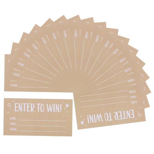 jojofuny 200 Stück Los Tombola-Tickets Zum Ausdrucken Eintrittskarten Für Veranstaltungen Garderoben- Und Tombolabücher Gewinnspielkarten Rosa Tickets Tombola-preise Ticketschalter Papier von jojofuny