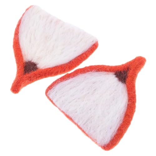 jojofuny 2Stücke Fuchsohren für DIY Bastelprojekte Süße Tierohren für Hüte Stirnbänder und Weich und Bequem für Halloween Cosplay und Kinderpartys jojofuny 2Stücke Fuchsohren für DIY Bastelprojekte Süße Tierohren für Hüte Stirnbänder und Weich und Bequem für Halloween Cosplay und Kinderpartys von jojofuny