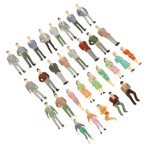 jojofuny 30Stücke Miniaturfiguren Bunte Menschenfiguren für Modelleisenbahnen Architekturmodelle und Schulprojekte Realistische Miniaturen für Kreative Szenen jojofuny 30Stücke Miniaturfiguren Bunte Menschenfiguren für Modelleisenbahnen Architekturmodelle und Schulprojekte Realistische Miniaturen für Kreative Szenen von jojofuny
