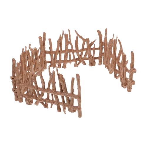 jojofuny 4 Stück Künstlicher Zaun für Zaun für Puppenhaus Modulares Spielset Puppenhaus Dekoration Lernspielzeug für Kleinkinder Spielzeugzaun für Scheune Plastik Brown jojofuny 4 Stück Künstlicher Zaun für Zaun für Puppenhaus Modulares Spielset Puppenhaus Dekoration Lernspielzeug für Kleinkinder Spielzeugzaun für Scheune Plastik Brown von jojofuny