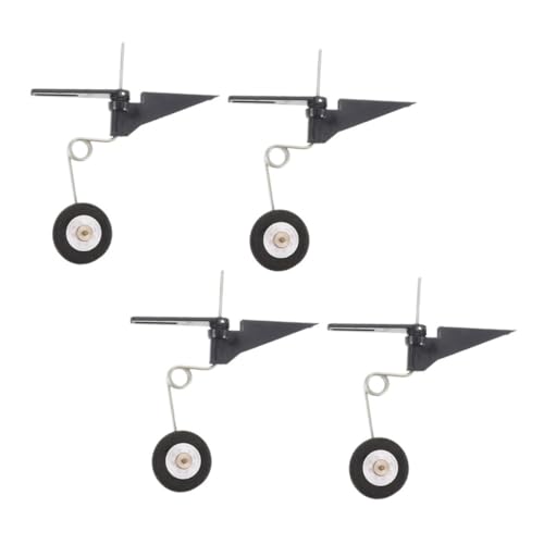 jojofuny 4 Stück Teiliges Rc Flugzeug Heckfahrwerk Ersatzteile für Modellflugzeuge zu Stabile Landung und Verbesserte Bodenkontrolle für Outdoor-drohnen und Rc Flugmodelle jojofuny 4 Stück Teiliges Rc Flugzeug Heckfahrwerk Ersatzteile für Modellflugzeuge zu Stabile Landung und Verbesserte Bodenkontrolle für Outdoor-drohnen und Rc Flugmodelle von jojofuny