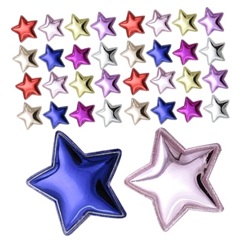 jojofuny 40 Stück Pentagramm-Ornament kuchen dekoration geburtstagsdekoration bastelmaterial kleine sterne Sterne-Party-Dekorationen Sterndekorationen für Partys Super Spiegelleder jojofuny 40 Stück Pentagramm-Ornament kuchen dekoration geburtstagsdekoration bastelmaterial kleine sterne Sterne-Party-Dekorationen Sterndekorationen für Partys Super Spiegelleder von jojofuny