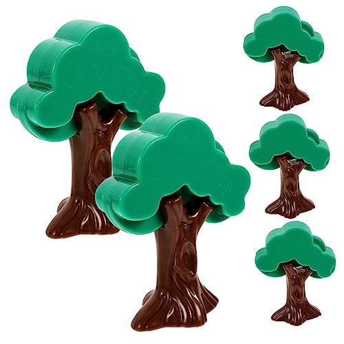 jojofuny 5 Stück Miniatur Bäume Simulierte Baum für Modelleisenbahn Landschaftszene DIY Zubehör für Kreative Spielumgebungen Fördert Kinderintelligenz und Familienaktivitäten von jojofuny