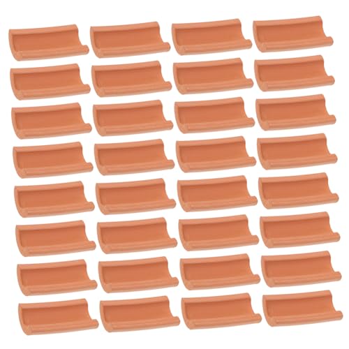 jojofuny 50 Stück Mikrolandschaftsdekoration Mini-Fliesen Puppenhausfliese Dachdekorationsmaterialien Dachziegel Puppenhausbauzubehör Miniaturgebäudezubehör Gürtelrose Ton Chocolate jojofuny 50 Stück Mikrolandschaftsdekoration Mini-Fliesen Puppenhausfliese Dachdekorationsmaterialien Dachziegel Puppenhausbauzubehör Miniaturgebäudezubehör Gürtelrose Ton Chocolate von jojofuny