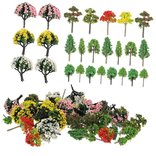 jojofuny 60 Stück Miniaturbaum Landschaftsmodell Bäume für DIY Projekte für Miniaturgärten Modelleisenbahnen und Dekorationen jojofuny 60 Stück Miniaturbaum Landschaftsmodell Bäume für DIY Projekte für Miniaturgärten Modelleisenbahnen und Dekorationen von jojofuny