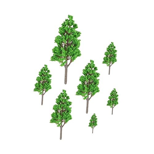 jojofuny 7 Stück Plastikpappelbaum winzige Bäume Dekorationen Skulptur Fälschung Anlage Handwerk Miniatur Pappelbaum-Modell Modellbaum für den Garten Landschaftsmodellbaum jojofuny 7 Stück Plastikpappelbaum winzige Bäume Dekorationen Skulptur Fälschung Anlage Handwerk Miniatur Pappelbaum-Modell Modellbaum für den Garten Landschaftsmodellbaum von jojofuny