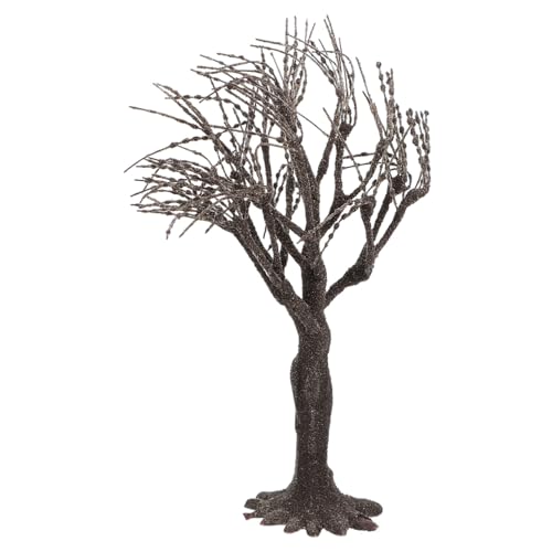 jojofuny Apfelbaum-Modell Ornament Modellbaum Modellzug Sandbox-Modell DIY Baummodell Pflanzen sandtisch DIY Modell Mini-Landschaftsbaummodell Minibäume zum Selbermachen Eisendraht Coffee von jojofuny