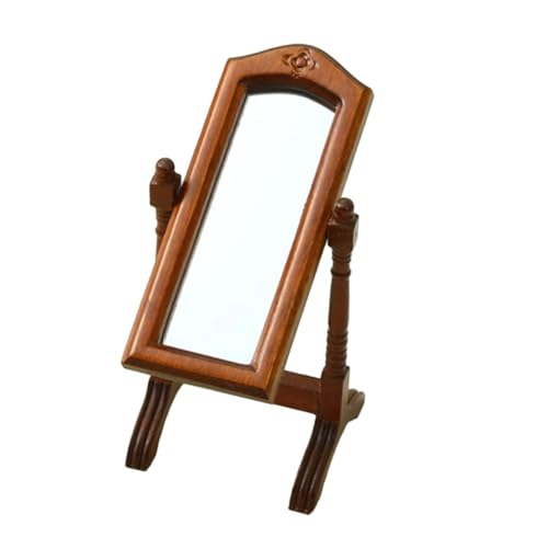 jojofuny Ganzkörperspiegel Möbel Minispiegel Puppenspiegel Puppenhaus Küchenzubehör Miniatur Puppenhauszubehör Puppenhauszubehör Puppenhausspiegel Holz Kaffee jojofuny Ganzkörperspiegel Möbel Minispiegel Puppenspiegel Puppenhaus Küchenzubehör Miniatur Puppenhauszubehör Puppenhauszubehör Puppenhausspiegel Holz Kaffee von jojofuny