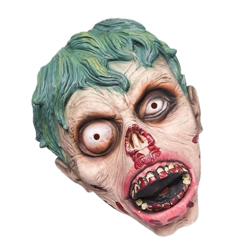 jojofuny Halloween- – Vollkopf- -Geister-Zombie-Horror-Gruselmasken Gruselige Grimassen-Dämonen-Maskenballmaske Für Halloween-Kostüme Für Erwachsene jojofuny Halloween- – Vollkopf- -Geister-Zombie-Horror-Gruselmasken Gruselige Grimassen-Dämonen-Maskenballmaske Für Halloween-Kostüme Für Erwachsene von jojofuny