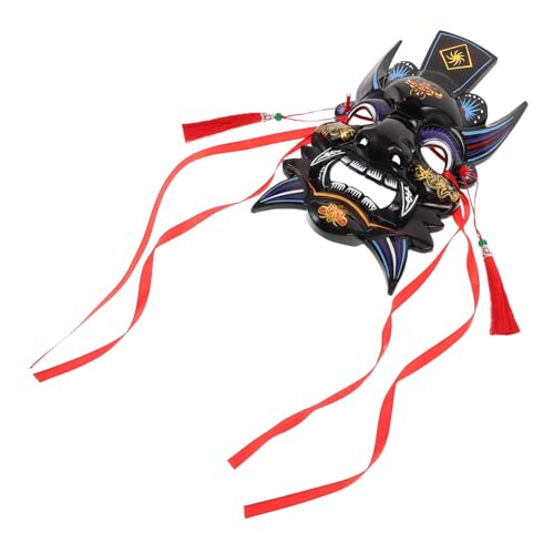 jojofuny Handgefertigte Oper Maske Vollgesichtsdesign Traditionell Chinesisch Handbemalt Einzigartiges Cosplay Party Event Masken Dekoration für Maskenball Karneval und Theateraufführungen von jojofuny