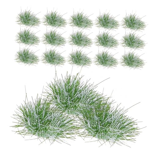jojofuny Künstliches Gras Mini Garten Modell Statische Grasbüschel für DIY für Miniaturprojekte und Dekoration im Freien von jojofuny