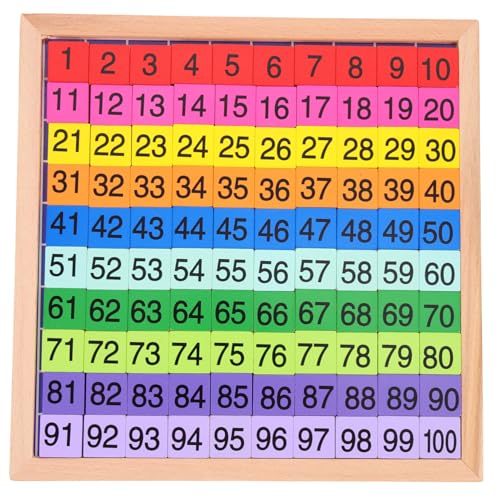 jojofuny Lehrmittel Zur Aufklärung Der Mathematik Mathe-lernspielzeug Für Zahlenspielzeug Brett Materialien Für Montessori-mathematik Lerntafel Hölzern jojofuny Lehrmittel Zur Aufklärung Der Mathematik Mathe-lernspielzeug Für Zahlenspielzeug Brett Materialien Für Montessori-mathematik Lerntafel Hölzern von jojofuny