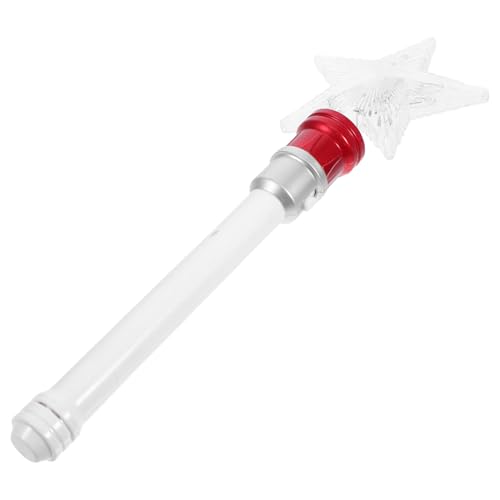 jojofuny Light Up Star Zauberstab Für Kinder Rotierende Stick Glühende Feiertags -Requisiten -Prinzessin Kostümstar Zauberstab Für Party von jojofuny