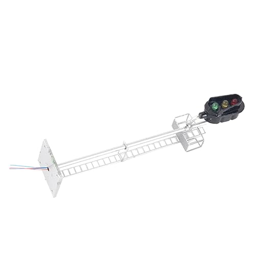 jojofuny Miniaturisierte Verkehrssignalmodell für Sandtisch DIY Künstliches Signalmodell für Dekorative Miniaturbeleuchtung für Modellbahnen und Projekte von jojofuny