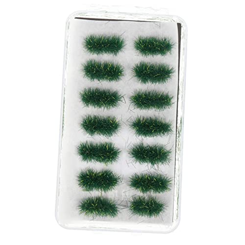 jojofuny Miniaturkunstgras Realistisches Kunstgras für Sandtischmodelle Mikrolandschaft und Tabletop Spiele Leichtes Haltbares Material Frischen Farben von jojofuny