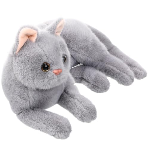 jojofuny Puppe mit Cartoon-Katzen-Design, Stofftier, Katzenpuppe, Ornament, Plüsch, Kätzchen, 29,9 X 14,9 X 9,9 cm jojofuny Puppe mit Cartoon-Katzen-Design, Stofftier, Katzenpuppe, Ornament, Plüsch, Kätzchen, 29,9 X 14,9 X 9,9 cm von jojofuny