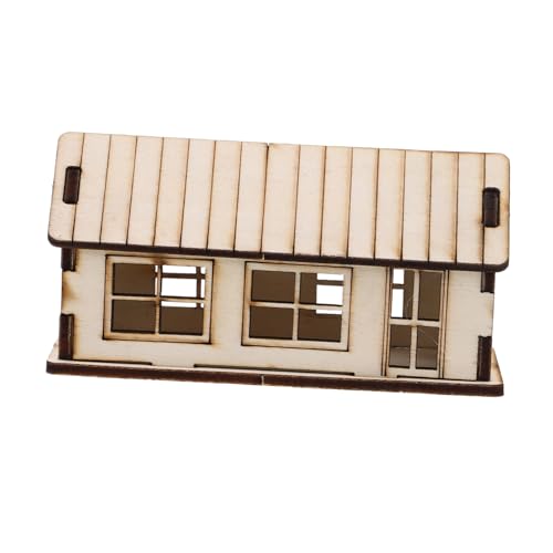 jojofuny Sandtischhaus Bauen holzspielzeug Miniaturhaus Holz zum Basteln unfertiges Holzhaus Bausatz Miniaturhäuser zum Basteln Handwerkshäuser Spielzeughaus hölzern Beige jojofuny Sandtischhaus Bauen holzspielzeug Miniaturhaus Holz zum Basteln unfertiges Holzhaus Bausatz Miniaturhäuser zum Basteln Handwerkshäuser Spielzeughaus hölzern Beige von jojofuny