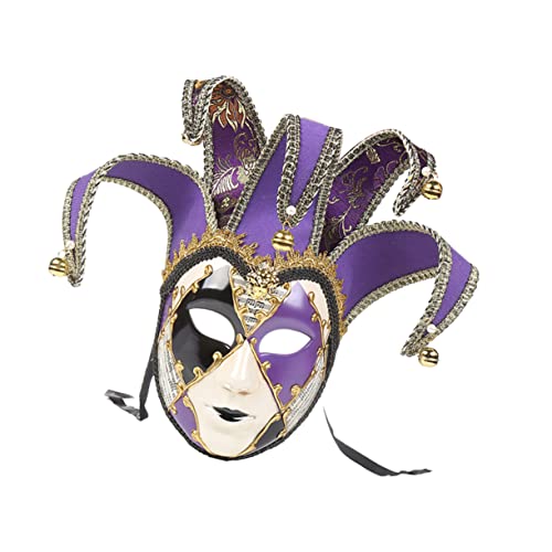 jojofuny Vintage-Maske Vollgesichtsmaske Maskerade-partykostüme für Frauen Maskerade-vollmaske Maske Venezianische Maskerade-gesichtsbedeckung Kostüm Vollgesichtsmaske von jojofuny