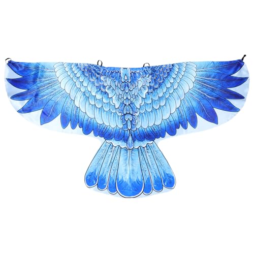 jojofuny Wing Cape Für Erwachsene Und Bequemer Kostümumhang Für Halloween Karneval Und Cosplay-Events Farbenfrohes Vogelflügel-Accessoire Für Partys Und Aufführungen von jojofuny