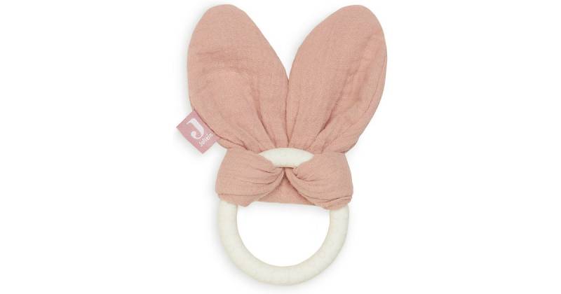 Beißring siliconen Bunny ears chestnut pink von jollein