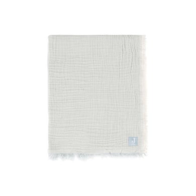 Jollein Decke Wiege Hydrophil Fringe Stripe Sea Green von jollein