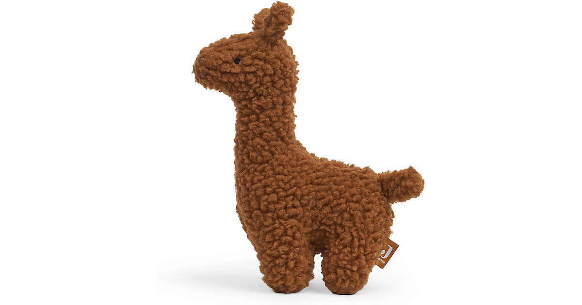 Kuscheltier XL Lama caramel dunkelbraun Kuscheltier XL Lama caramel dunkelbraun von jollein