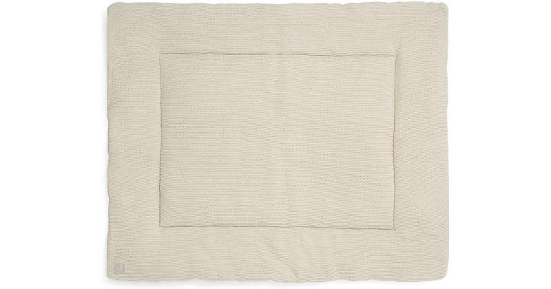 Laufgittereinlage 80 x 100 cm Basic knit nougat beige von jollein