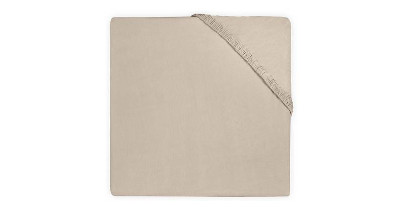 Spannbettlaken Jersey, 60 x 120 cm, Nougat beige Gr. 120 x 60 von jollein