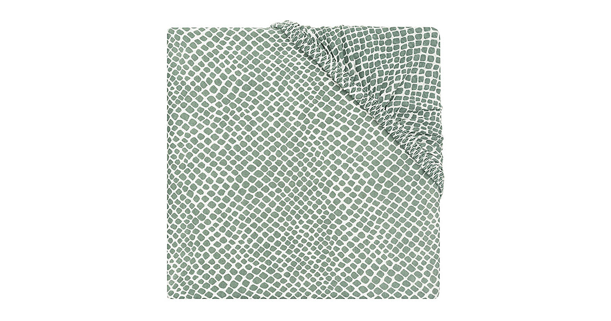 Spannbettlaken Jersey, 60 x 120 cm, Snake ash green hellgrün Gr. 120 x 60 Spannbettlaken Jersey, 60 x 120 cm, Snake ash green hellgrün Gr. 120 x 60 von jollein