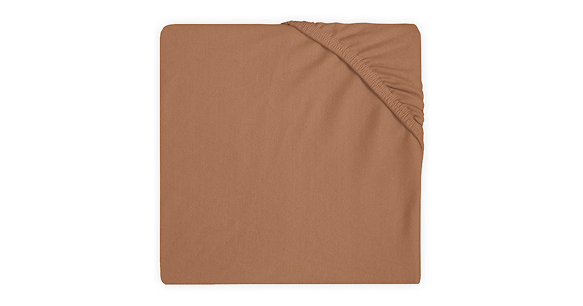 Spannbettlaken Jersey, 60 x 120 cm, caramel camel Gr. 120 x 60 Spannbettlaken Jersey, 60 x 120 cm, caramel camel Gr. 120 x 60 von jollein