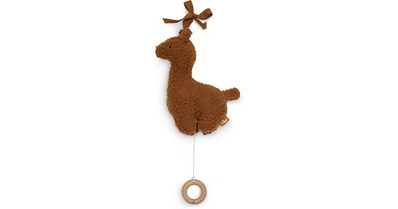 Spieluhr Lama caramel braun von jollein