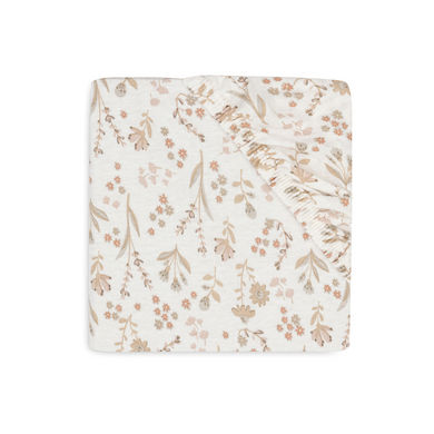 jollein Spannbettlaken Bloomy 60 x 120 cm jollein Spannbettlaken Bloomy 60 x 120 cm von jollein