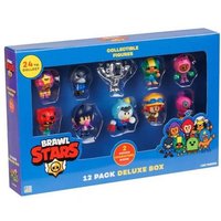 Brawl Stars Figuren 12er Pack Deluxe Geschenkverpackung inkl. 3 seltene, 4 cm von joojee GmbH