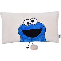 Krümelmonster Kissen rechteckig, 43 x 25 cm von joojee GmbH