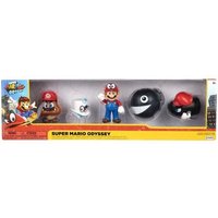 Nintendo Super Mario Mario Odyssey 5er Pack, 6 cm von joojee GmbH