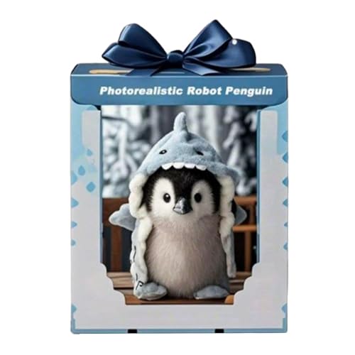 jopiuieo Realistischer Plüschroboter-Pinguin – Süßer Und Lustiger Roboter, Der Die Bewegungen Eines Echten Pinguins Nachahmt, Interaktiver Plüschroboter-Pinguin for Kinder Und Erwachsene jopiuieo Realistischer Plüschroboter-Pinguin – Süßer Und Lustiger Roboter, Der Die Bewegungen Eines Echten Pinguins Nachahmt, Interaktiver Plüschroboter-Pinguin for Kinder Und Erwachsene von jopiuieo