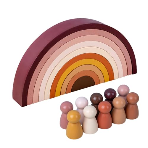 joukares 1Set Rainbow Building Block Stapel Spielzeug 10 Schichten Holz Bildung Regenbogen Stapler Buntes Nistpuzzle Erzbau Spiel Kleiner Jungen Mädchen Geschenk 1 Satz joukares 1Set Rainbow Building Block Stapel Spielzeug 10 Schichten Holz Bildung Regenbogen Stapler Buntes Nistpuzzle Erzbau Spiel Kleiner Jungen Mädchen Geschenk 1 Satz von joukares