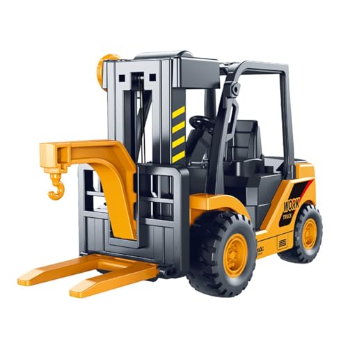 joukares Die-Cast-Gabelstapler-LKW-Spielzeug Spielzeug Inertial Drive Fork Truck Spielzeug Realistische Baufahrzeug Bildungshebe Crane Model Kleinkinder Jungen Mädchen Geschenke Gelb joukares Die-Cast-Gabelstapler-LKW-Spielzeug Spielzeug Inertial Drive Fork Truck Spielzeug Realistische Baufahrzeug Bildungshebe Crane Model Kleinkinder Jungen Mädchen Geschenke Gelb von joukares