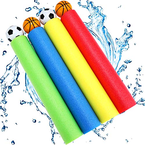 joylink Wasserpistole Spielzeug, 4 Stück Wasserspritzpistolen Schaumstoff Kinder Schaum Wasserpistole Spritzpistole im Sommer Spielzeug für Kinder joylink Wasserpistole Spielzeug, 4 Stück Wasserspritzpistolen Schaumstoff Kinder Schaum Wasserpistole Spritzpistole im Sommer Spielzeug für Kinder von joylink