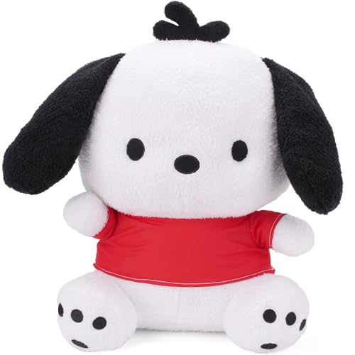 Juju Pochacco Plush (61.0 cm) - Pochacco Stuff - Kawaii Plush - Plushies Kawaii Plushie - Cute Stuffed Animals (Red) von juju GOODS