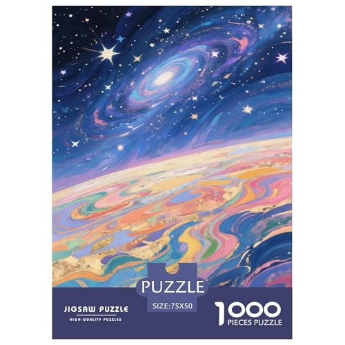 Abstrakte Erde. 1000-Teil-Puzzle Für Erwachsene. Puzzles 1000 Teilen. Erzieherische Spiele. Home-Dekoration. Puzzle 1000pcs (75x50cm) von junsuoxiao
