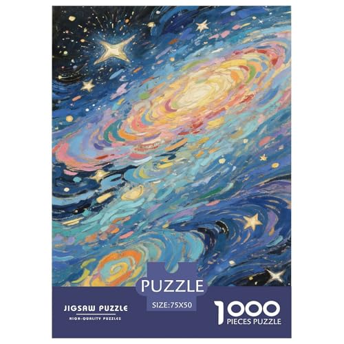 Abstraktes Universum. 1000-Teil-Puzzle Für Erwachsene. Puzzles 1000 Teilen. Erzieherische Spiele. Home-Dekoration. Puzzle 1000pcs (75x50cm) von junsuoxiao