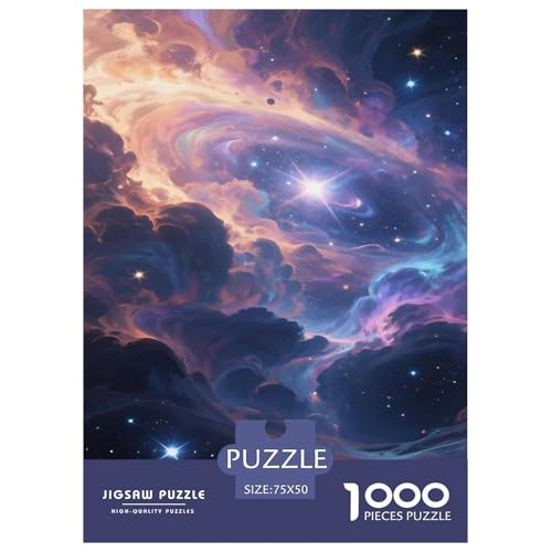 Abstraktes Universum. 1000-Teil-Puzzle Für Erwachsene. Puzzles 1000 Teilen. Erzieherische Spiele. Home-Dekoration. Puzzle 1000pcs (75x50cm) von junsuoxiao