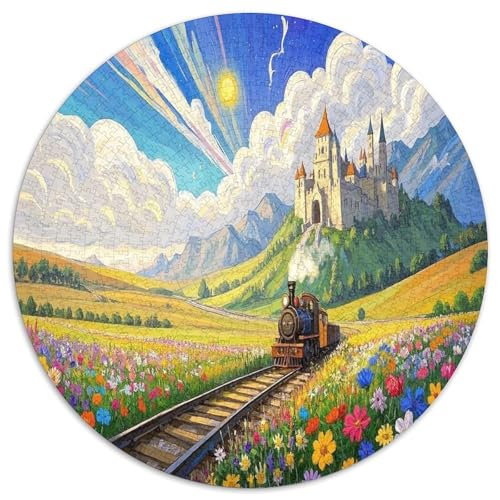 Bergburg. Gebietete Puzzles. Gehirnvergnügung Puzzle 1000 Teile Puzzle Für Erwachsene 1000pcs (67.5x67.5cm) von junsuoxiao
