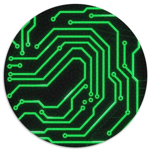 Cyberpunk-Ästhetik. Gebietete Puzzles. Gehirnvergnügung Puzzle 1000 Teile Puzzle Für Erwachsene 1000pcs (67.5x67.5cm) von junsuoxiao