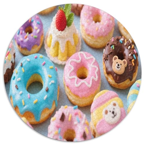 Donuts Süßigkeiten. Gebietete Puzzles. Gehirnvergnügung Puzzle 1000 Teile Puzzle Für Erwachsene 1000pcs (67.5x67.5cm) von junsuoxiao