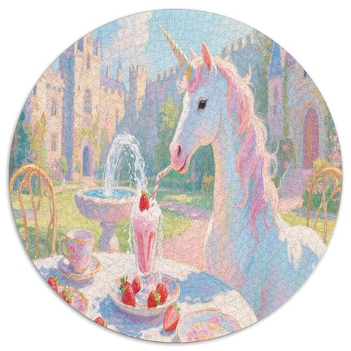 Einhorn-Leckerli. Gebietete Puzzles. Gehirnvergnügung Puzzle 1000 Teile Puzzle Für Erwachsene 1000pcs (67.5x67.5cm) von junsuoxiao