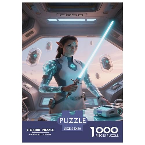 Fantasie-Spiel-Plakate. Mythische-Kreaturen-Kunst. 1000-Teil-Puzzle Für Erwachsene. Puzzles 1000 Teilen. Erzieherische Spiele. Home-Dekoration. Puzzle 1000pcs (75x50cm) von junsuoxiao