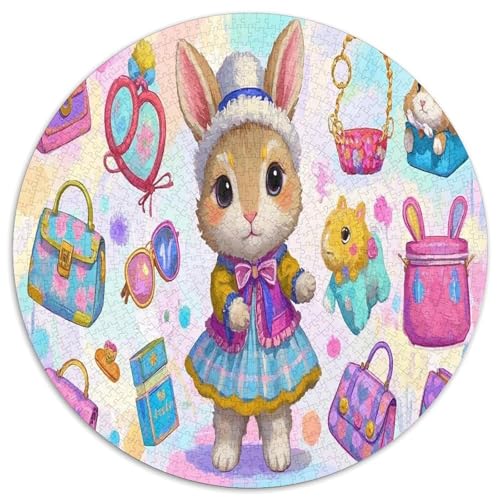 Hasenaccessoires. Gebietete Puzzles. Gehirnvergnügung Puzzle 1000 Teile Puzzle Für Erwachsene 1000pcs (67.5x67.5cm) von junsuoxiao